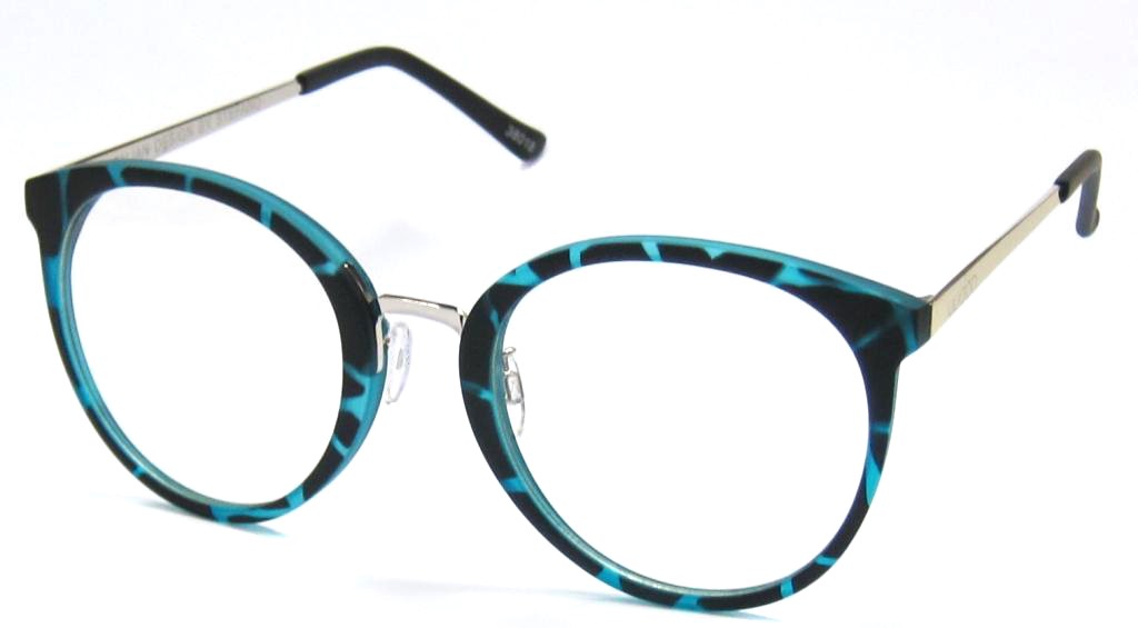 38018 - DEXTER - BLUE PLAID C1 - CLEAR LENS